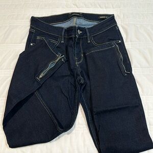Guess Marilyn 3 Zip Jeans Size 27